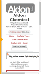 Mobile Screenshot of aldonchem.com